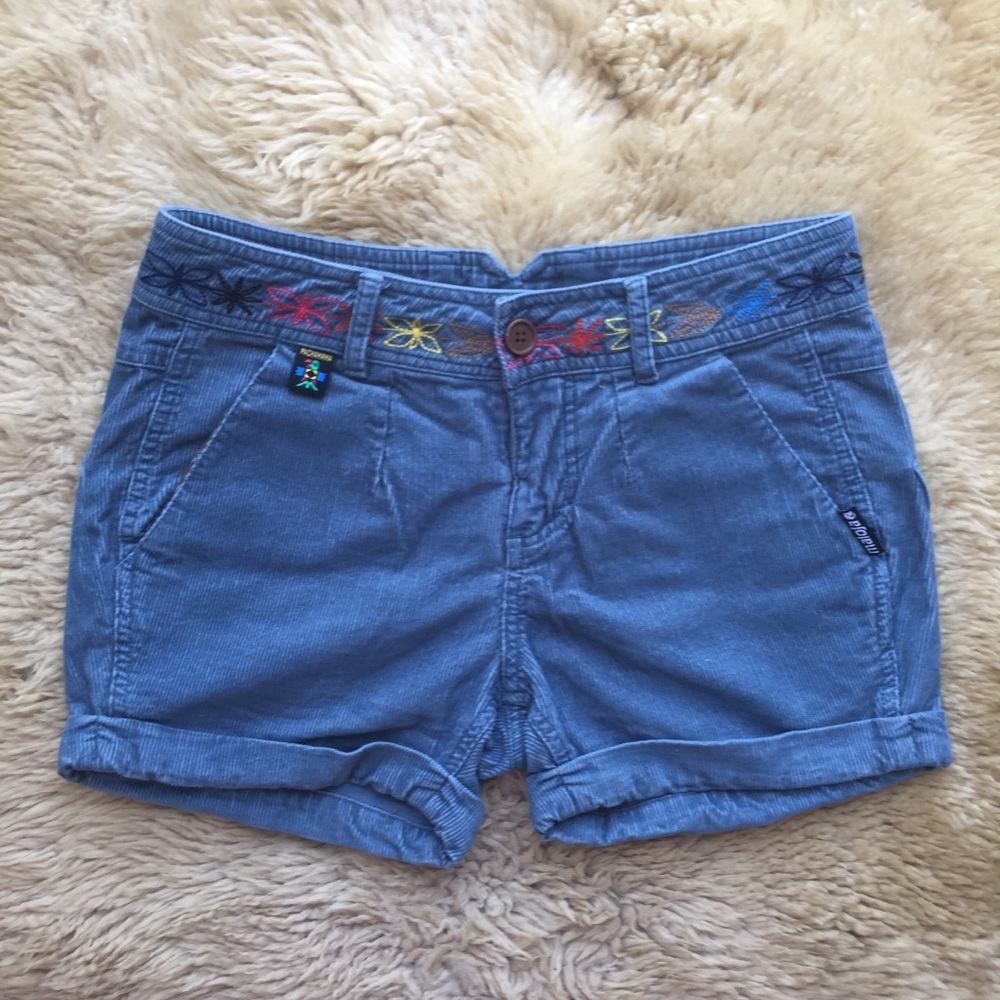 Vintage Corduroy Patterned Shorts -One of a kind*